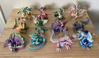 Buy Job Lot 12 Franklin Mint Mood Dragons Collectables & Emotional Literacy Figures • 24.99£