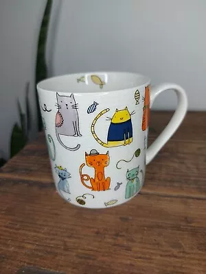 Buy Cute Cartoon Cats Design Mug By Tesco • 6.50£