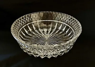 Buy Vintage Cut Glass Crystal Fruit Bowl • 4.99£