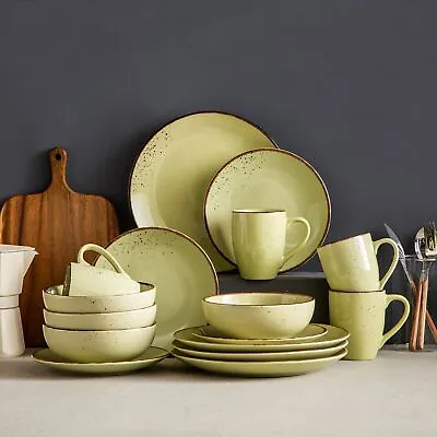 Buy Vancasso Navia Dinnerware Set 16pcTableware Dishes Plates Bowls Mugs Set Ceramic • 21.99£