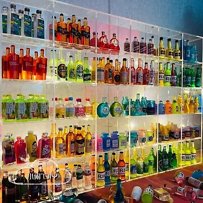 Buy 30x Dolls House Miniature 1:6th Scale Drinks Bottles Wine Bar Party Accessories • 7.79£