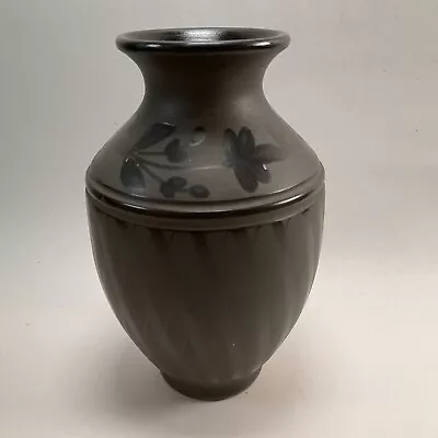 Buy Hungarian Black Pottery Vase Antonia Zombori 6 1/2  Tall Black Pottery • 142.08£