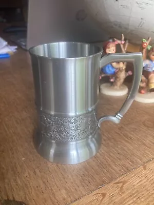 Buy Peninsula Pewter Small Ornate Tankard Mug Drinking Vessel • 12.99£