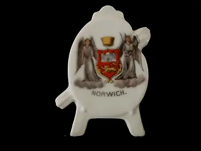 Buy Crested China - NORWICH Crest - Artists Easel - Germany. • 4.25£