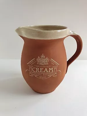 Buy Vintage Royal Barum Ware Terracotta 11.5cm Jug Cream Milk Cottage Rustic • 18£