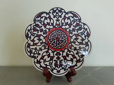 Buy Persian Iznik Style Glazed Pottery Tile • 50£