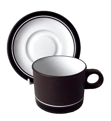 Buy Hornsea Pottery Contrast Pattern Cup And Saucer Made In Ironstone • 4.95£