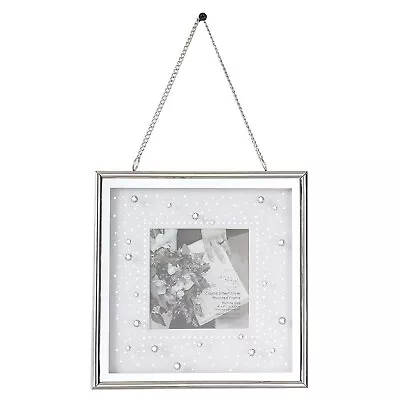 Buy Crystal Effect Mounted Frame Studded With Diamantes For Shimmering & Luxurious • 13.99£