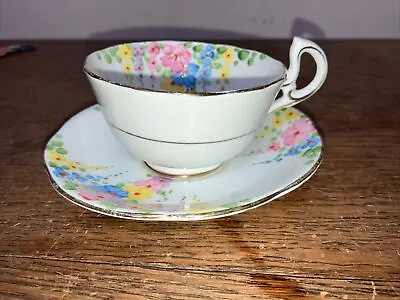 Buy Vintage Royal Standard Bone China Tea Cup And Saucer • 6.99£