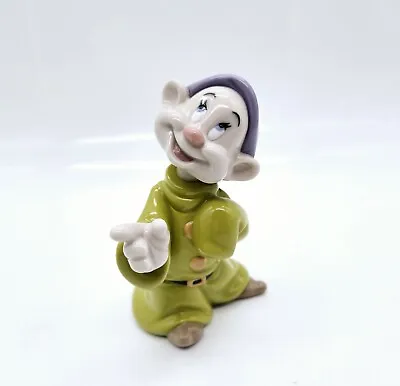 Buy Nao By Lladro Disney Dopey 5  Porcelain Figurine Snow White & The 7 Dwarfs • 99.90£