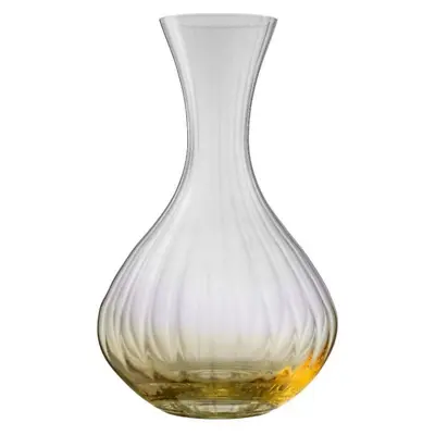 Buy Galway Crystal Erne Amber Carafe Brand New In Gift Box G32011 Clear And Yellow • 29.99£