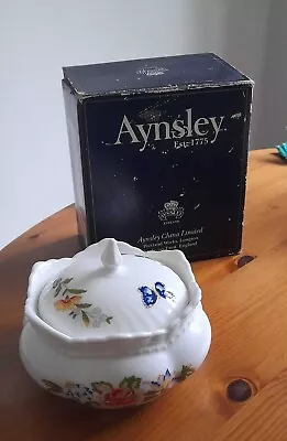 Buy Aynsley Fine Bone China Cottage Garden Windsor Trinket Box • 5£