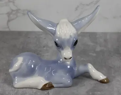 Buy Studio Szeiler England Pottery Figurine - Large Donkey - Blue - Model 27/8 • 19.99£