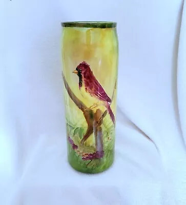 Buy Antique Lenox Belleek Hand Painted Bird Vase • 66.41£