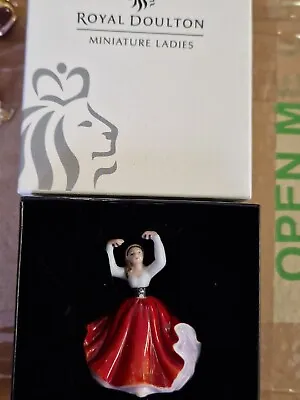 Buy Boxed ROYAL DOULTON Miniature Bone China Ladies KAREN M204 VGC • 12.99£