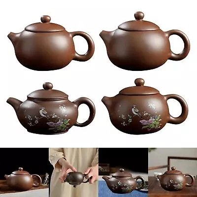 Buy Zisha Teapot Hand Painted Loose Tea With Ball Infuser Chinese Antique Teapot • 8.74£
