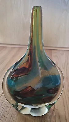 Buy Mdina Tiger Pattern Glass Lollipop Vase • 20£