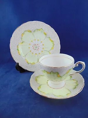 Buy Art Deco Vintage Tuscan China Trio's Poppy C6264 Cup,  Saucer, Side Plate • 9.99£