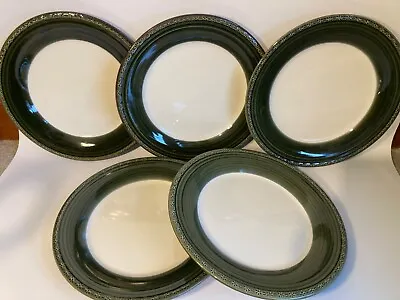 Buy BHS Brecon Green Set Of 5x Plates • 25£