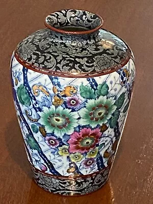 Buy James Kent Royal Foley Ware Bourbon Pattern Vase.   - 6 3/4  Tall • 34.99£