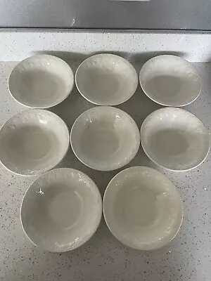 Buy BHS Lincoln Cereal Bowls X8 • 25£