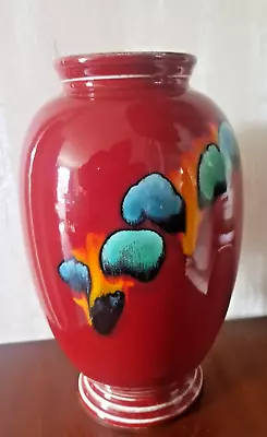 Buy Poole Pottery Delphis Volcano Vase. 22 Cm • 40£