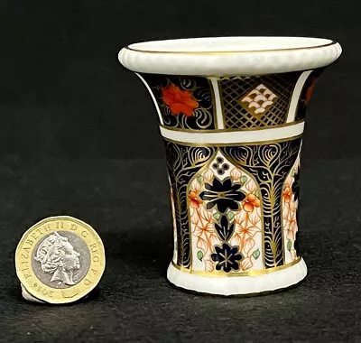 Buy Royal Crown Derby 'Vase 1774' Old Imari 1128 Pattern 1st Quality (XXXVII) • 39.95£