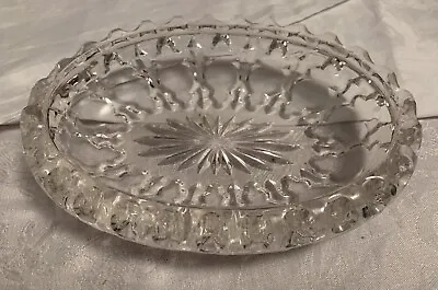 Buy Antique Cut Glass Oval Bowl • 12£
