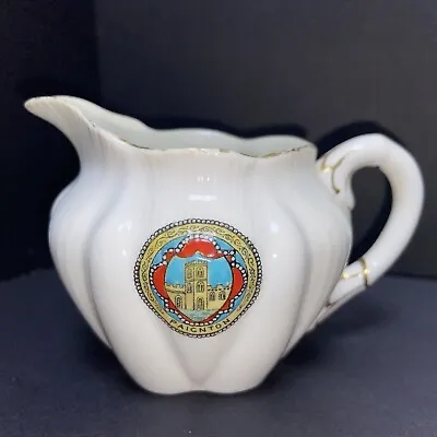Buy The Foley China Paignton Crest Antique Creamer Great Britain • 11.53£