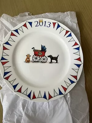 Buy Crown Trent “The Royal Baby” 2013 By Milly Green, Fine Bone China, New Plate • 10.99£