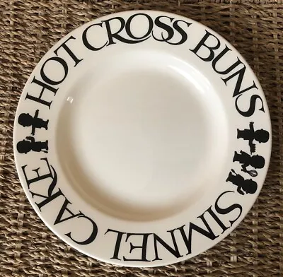 Buy Emma Bridgewater Homepride Hot Cross Buns Simnel Cake 8.5” Plate NEW 1st Easter • 22£