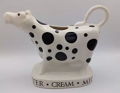 Buy Fairmont & Main Down On The Farm Lily Cow Creamer Pottery Jug • 12.99£
