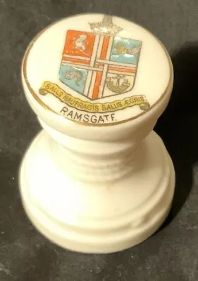 Buy Antique Botolph China (J.W & Co) Crested Ware ‘Ships Capstan’ Ramsgate Crest • 10£