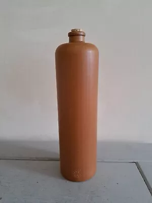 Buy M.K.M German Brown Stoneware Bottle 1.0L Vintage 1960's Vase Home Decor  30cm • 24.50£