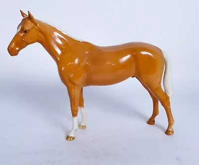 Buy Beswick Horses 'Bois Roussel' Racehorse 701 Palomino Gloss! Made In England! • 145£