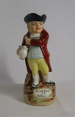 Buy Antique Staffordshire Pottery Hearty Good Fellow Toby Jug - Thames Hospice • 40£