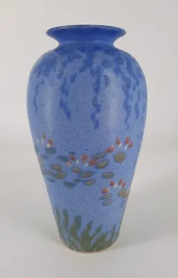 Buy Claude Monet Water Lillies Vase Conwy Pottery 25cm High  Beautiful Vase (H1) • 35£