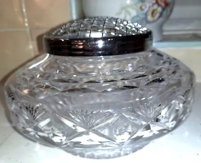 Buy Beautiful Royal Doulton Cut Glass Large Rose Bowl. • 15£