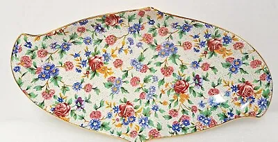 Buy Royal Winton Grimwades England Old Cottage Chintz  Floral Dish Platter 10  X 5   • 27.36£
