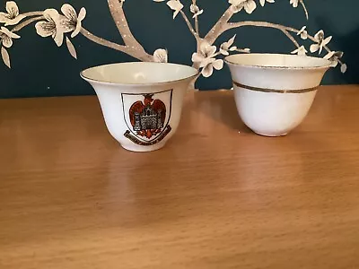 Buy W.H.Goss Crested China Egyptian Mocha Cup Bedford Plus One. • 5£