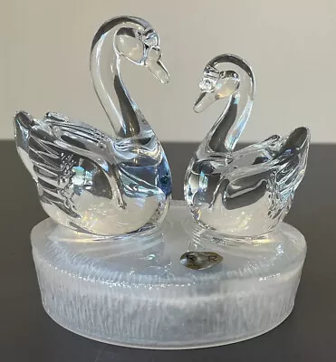 Buy Italian Rcr Glass Crystal Swans • 12£