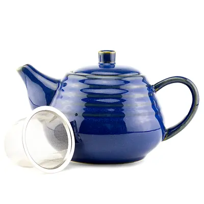 Buy Scandi Home 800ml Malmo Ceramic 3-4 Cup Teapot With Stainless Steel Infuser • 20£