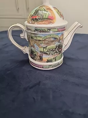Buy Sadler Flying Scotsman Memorabilia Tea Pot  6.5 In Tall • 15.75£