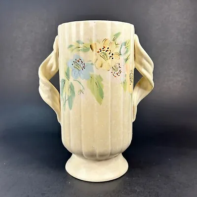 Buy Art Deco Brentleigh Ware Handpainted Vase, Hamilton England C. 1930's • 33.14£