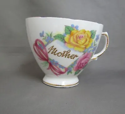 Buy Vintage Royal Vale Bone China MOTHER Tea Cup 200ml 7 Fl. Oz • 4.99£