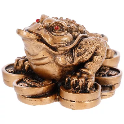 Buy Wealth Frog Figurines Chinese Ornaments Animal Large • 8.89£