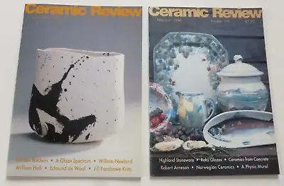 Buy CERAMIC REVIEW VINTAGE MAGAZINES X 2 #158, 159 Gordon Baldwin Highland Stoneware • 12.99£