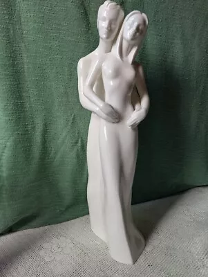 Buy Moments By Coalport ' In Love ' - White Bone China Figurine (AF) • 16£