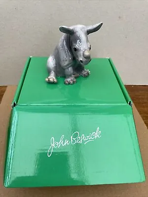 Buy John Beswick Rhino Calf Natural World Series JBA7 Brand New Boxed • 9.99£