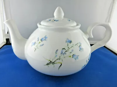 Buy HAREBELL FINE BONE CHINA MADE ENGLAND By ADDERLEY TEAPOT 6 CUP 44oz NEW • 66.14£